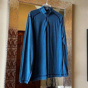 Men's Quarter-Zip Long-Sleeve T-Shirt